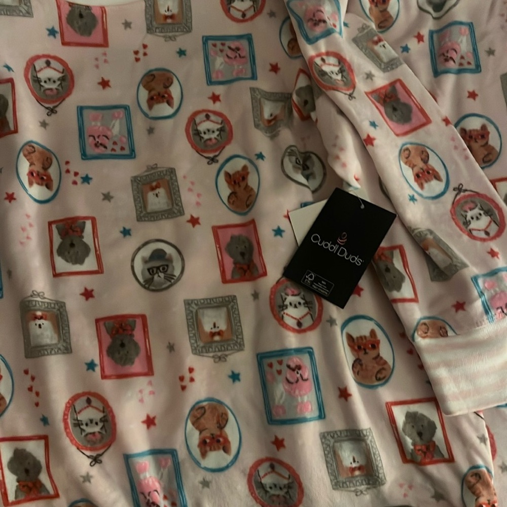 Animal photo Cuddl Duds pj’s